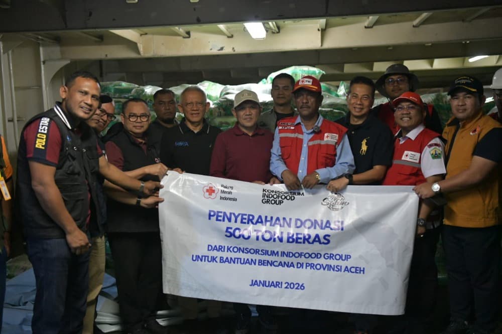 
						 Wakil Gubernur Aceh Terima Bantuan Kemanusiaan PMI di Pelabuhan Krueng Geukuh Aceh Utara 
					