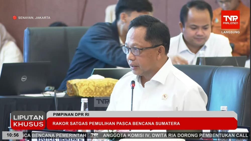 
						 Mendagri: Pemulihan Aceh, Sumatra Utara, dan Sumatra Barat Makin Mendekati Normal 
					