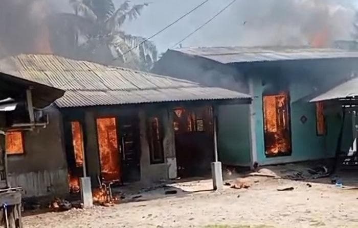 Dua Rumah di Bireuen Hangus Terbakar, Dua Keluarga Kehilangan Tempat Tinggal
