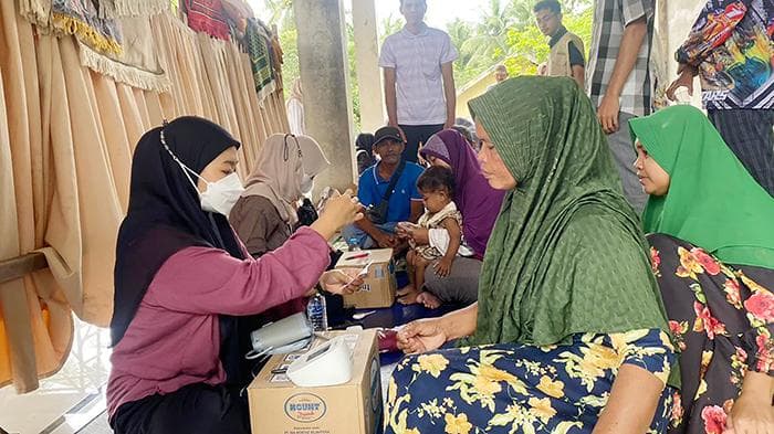 FK Unimal Gelar Layanan Mobile Clinic bagi Korban Banjir di Aceh Utara