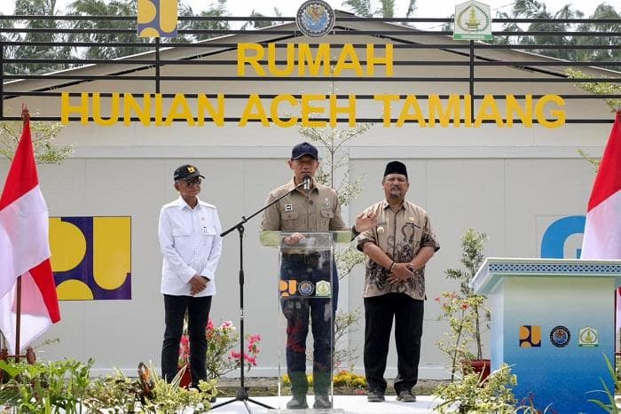 84 Unit Huntara Diresmikan di Aceh Tamiang untuk Warga Terdampak Bencana
