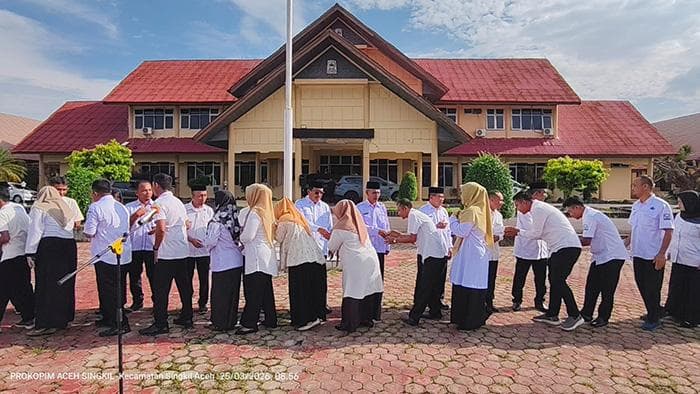 Bupati Aceh Singkil Tegaskan Disiplin ASN Pasca Libur Idulfitri