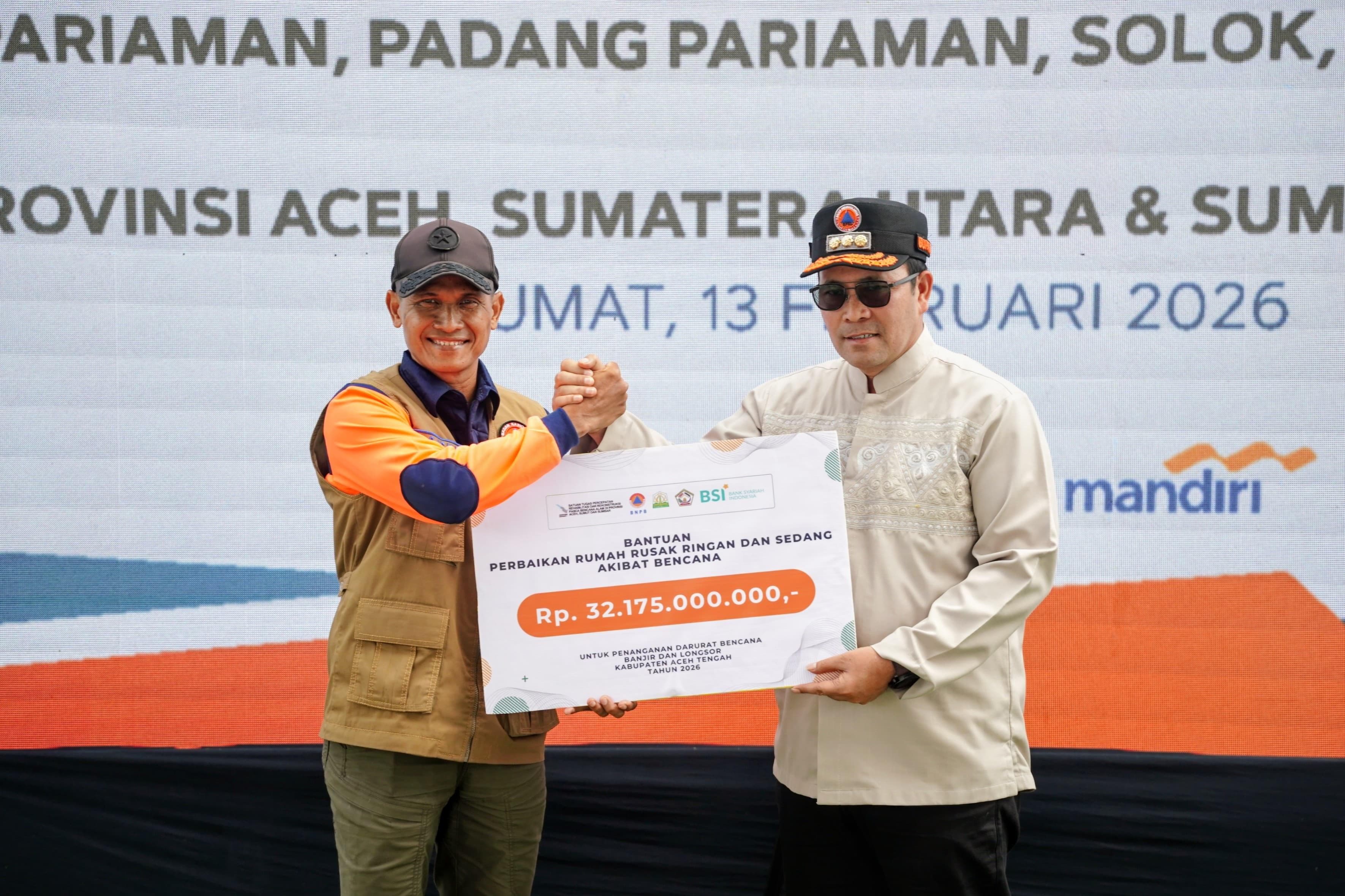 Aceh Tengah Dapat Rp 32,17 Miliar untuk Perbaikan Rumah Pasca Bencana