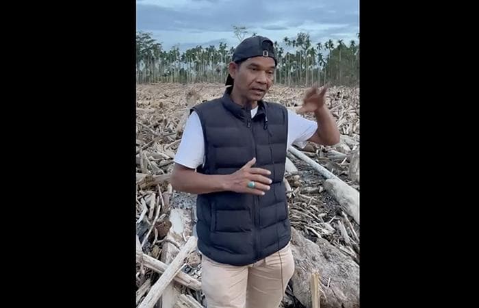 Sebabkan Banjir Besar, Azhari Cage: Pak Presiden Cabut Izin Alih Fungsi Hutan untuk Perkebunan