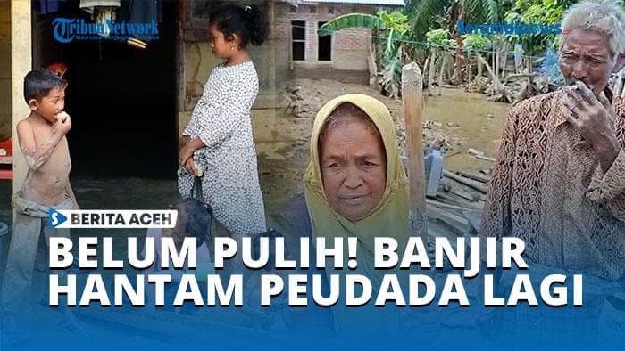 VIDEO - Belum Pulih, Warga Peudada Kembali Diterjang Banjir