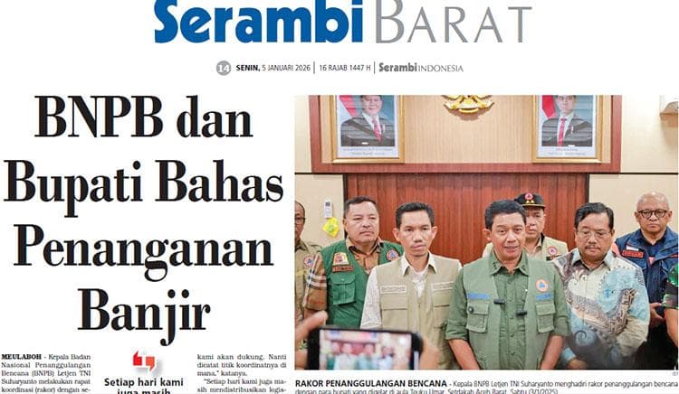 BNPB dan Pemda Aceh Barat Percepat Bantuan untuk Desa Terisolir Sikundo