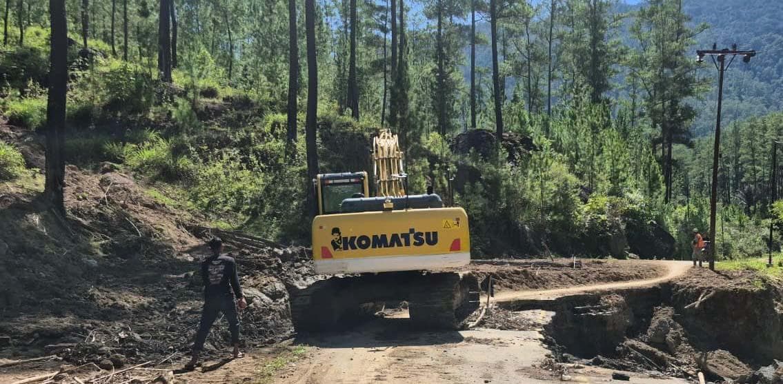 BPJN Aceh Targetkan Jalur Ise-Ise dan Jamur Ujung Tembus Roda Empat Akhir Desember