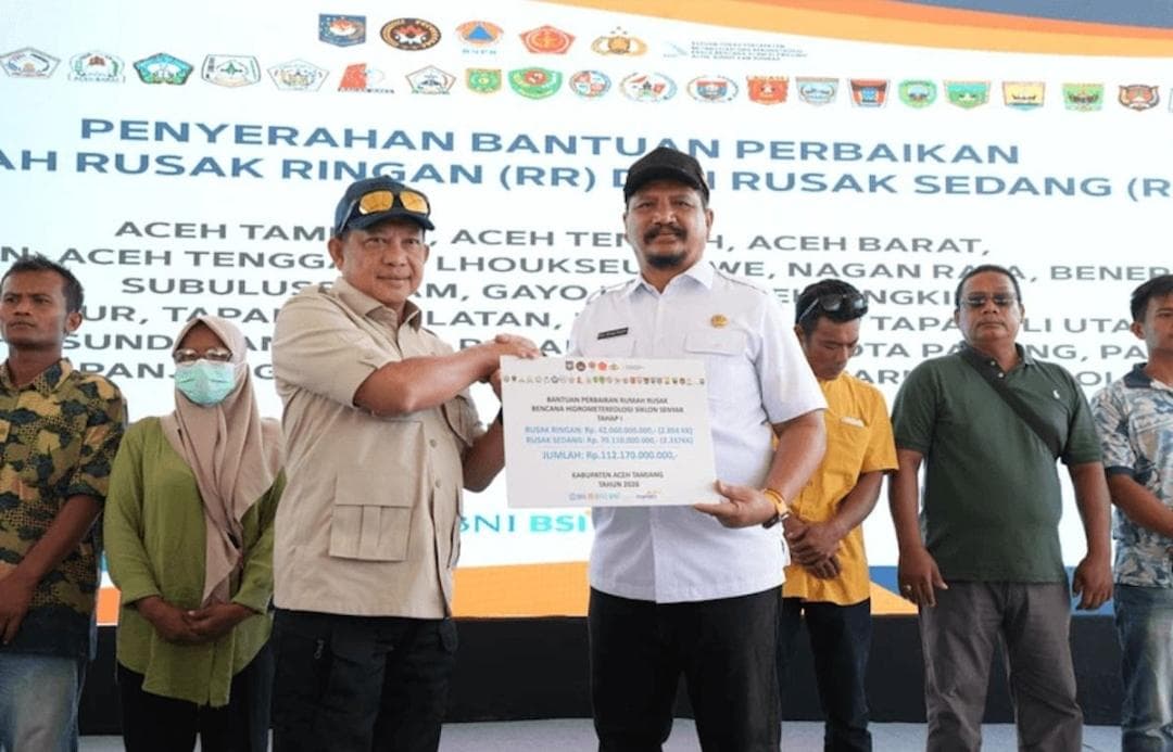 Rp464 Miliar untuk Perbaiki 21.921 Rumah Warga Aceh Pasca Bencana