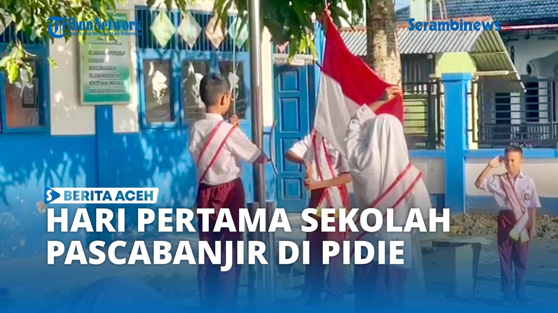 SDN Kandang Pidie Mulai Belajar Pasca Banjir Bandang, Murid Antusias Membaca Alquran