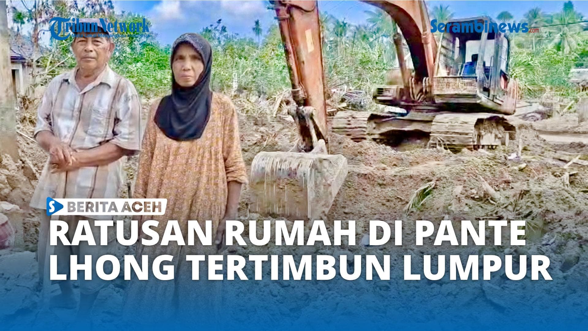 VIDEO - Banjir Hantam Pante Lhong Seperti Tsunami Jilid II, Ratusan Rumah Tertimbun Lumpur