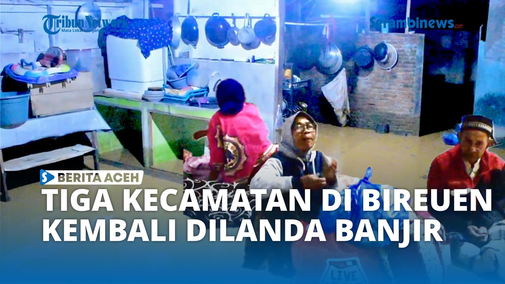 Banjir Lagi di Tiga Kecamatan Bireuen, Ratusan Rumah Terendam