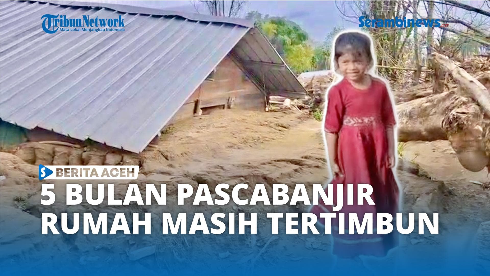 Lima Bulan Pasca Banjir, Lumpur Masih Timbun Rumah Warga Pidie Jaya