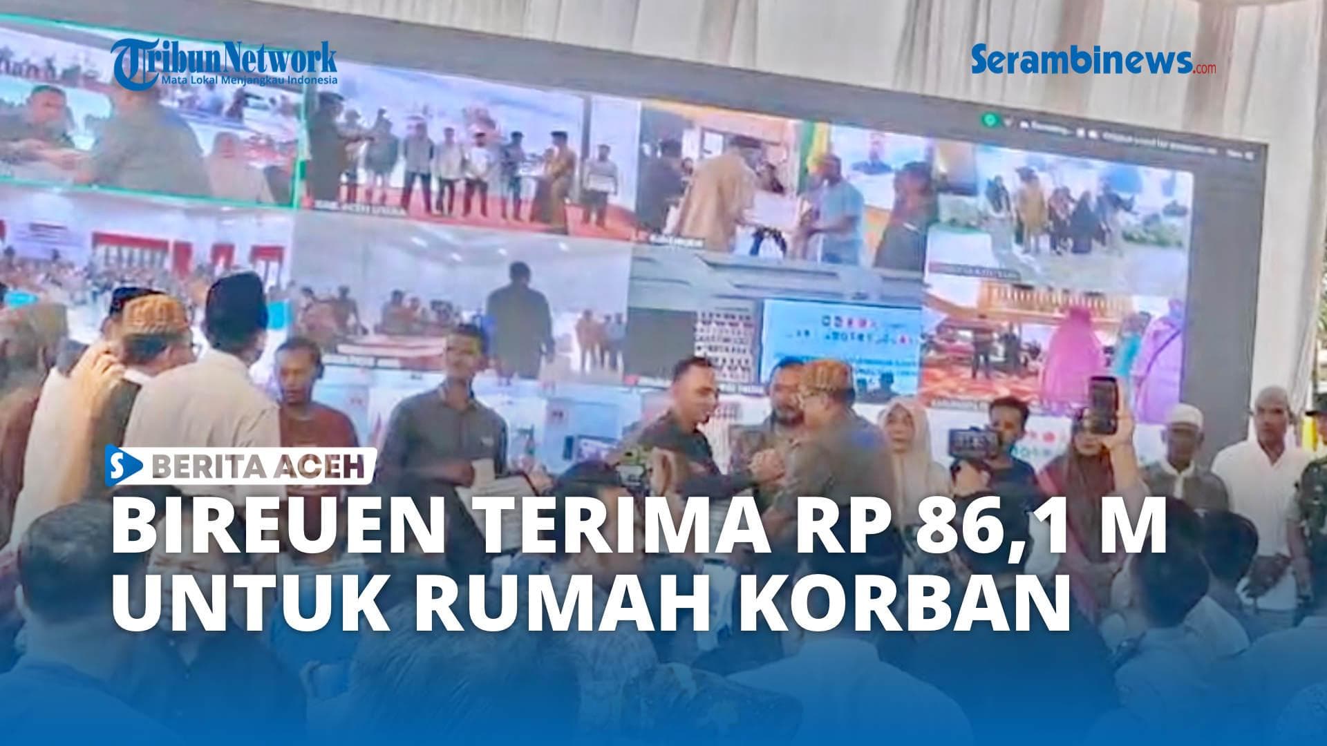 Bantuan Rp86,1 Miliar untuk Perbaikan Rumah Korban Banjir di Bireuen