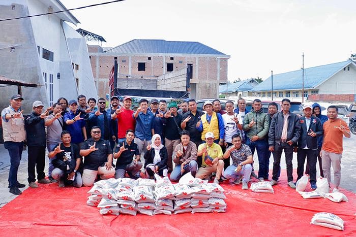 Jurnalis Aceh Tengah dan Bener Meriah Terima Bantuan Pasca Banjir