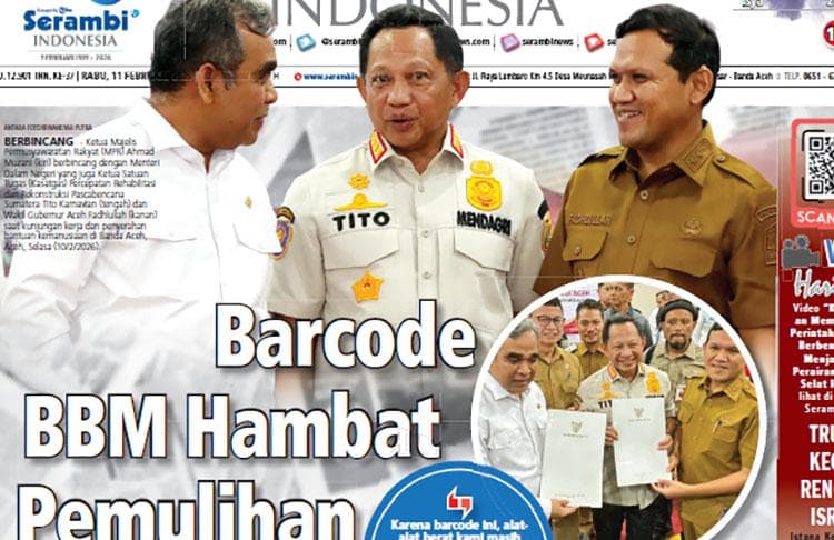 Barcode BBM Hambat Pemulihan Aceh, Wagub Minta Dihapus Sementara