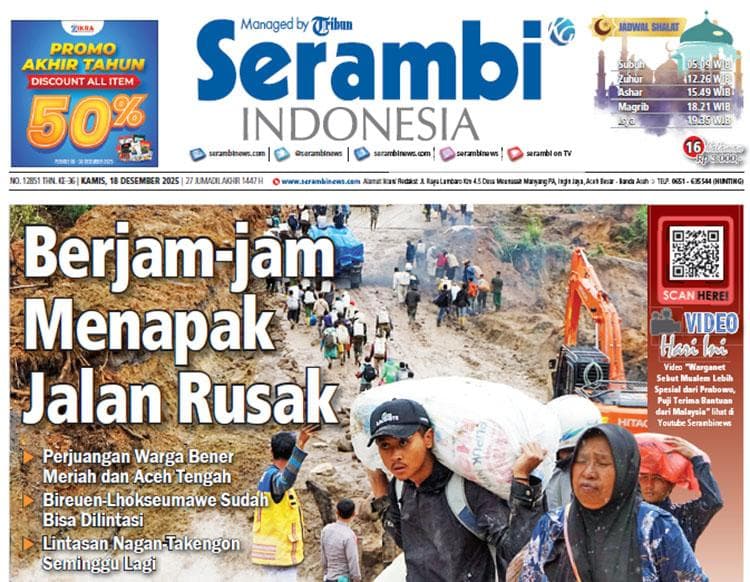 Berjam-jam Menapak Jalan Rusak, Perjuangan Warga Bener Meriah dan Aceh Tengah