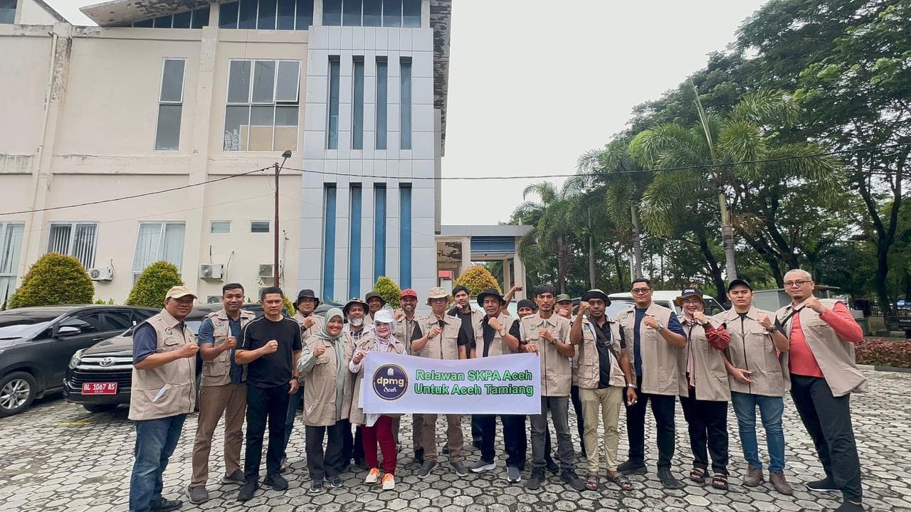 Sekda Aceh Lepas 3.000 Relawan, DPMG Aceh Terjun Bantu Pemulihan Pascabanjir di Aceh Tamiang
