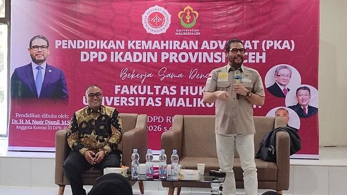 Nasir Djamil: Advokat Aceh Harus Mahir Jaga Negara Hukum, Jangan Terpinggirkan