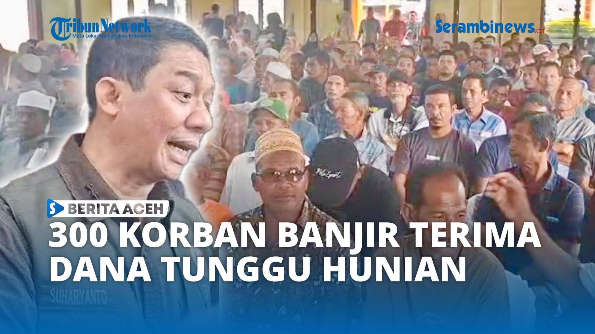 300 Korban Banjir Bireuen Terima Dana Tunggu Hunian Rp 1,8 Juta