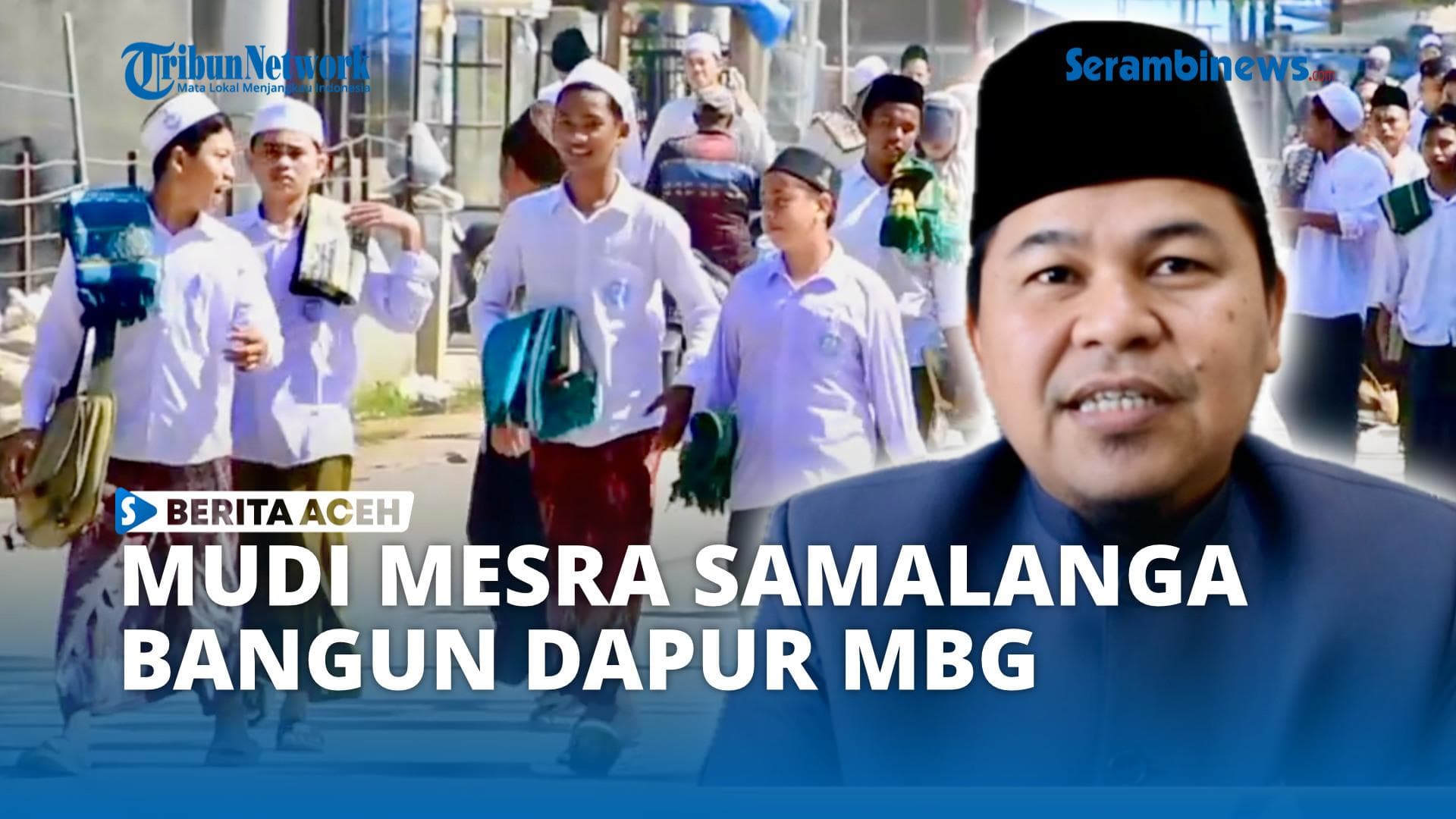 Dayah MUDI Samalanga Bangun Dapur Makan Bergizi Gratis untuk Santri Kurang Mampu