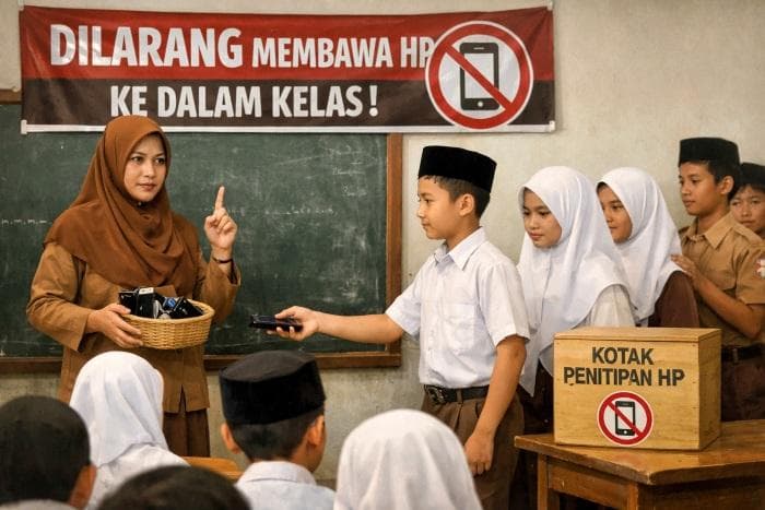 Dinas Pendidikan Aceh Larang Siswa dan Guru Bawa Ponsel ke Ruang Kelas