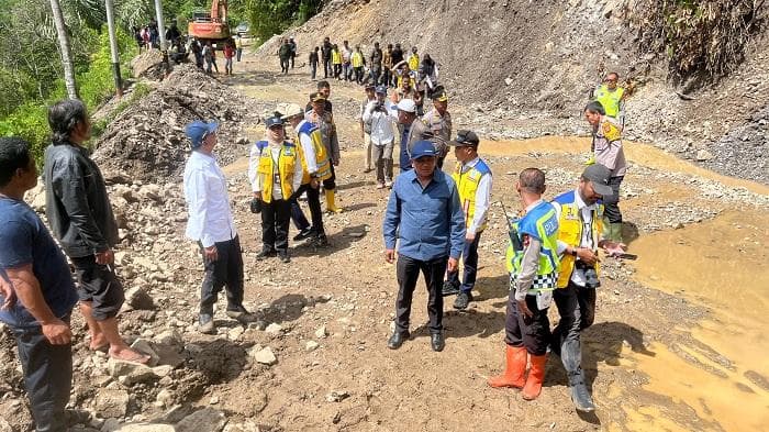 Menteri PUPR Prioritaskan Perbaikan Jalan Longsor Blangkejeren–Kutacane untuk Logistik Gayo Lues