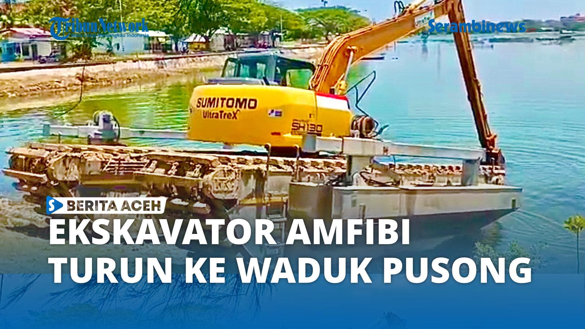 Normalisasi Waduk Pusong Lhokseumawe Mulai Dilakukan untuk Cegah Banjir