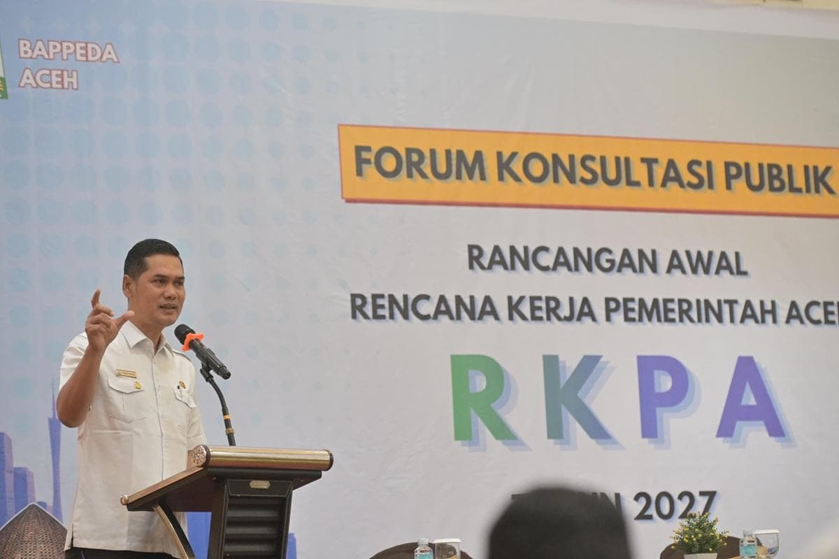 Forum RKPA 2027: Sekda Aceh Dorong Perencanaan Tepat Sasaran