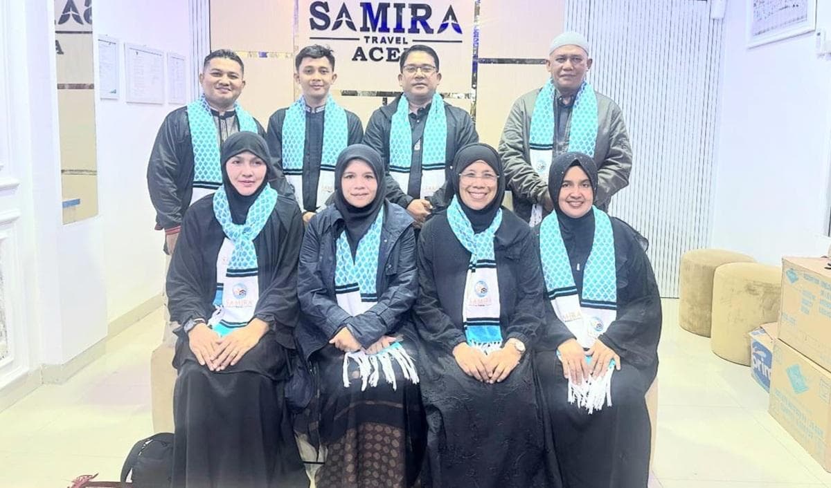 Delapan GTK Berprestasi Aceh Diberangkatkan Umrah oleh Pemerintah Aceh