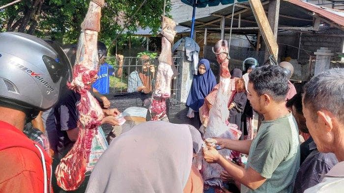 Harga Daging Meugang di Aceh Barat Daya Tetap Rp 200 Ribu per Kg, Pembeli Meningkat