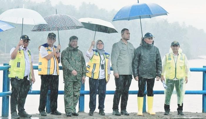 Bendungan Pante Lhong Rusak, Ribuan Hektar Sawah di Bireuen Terancam