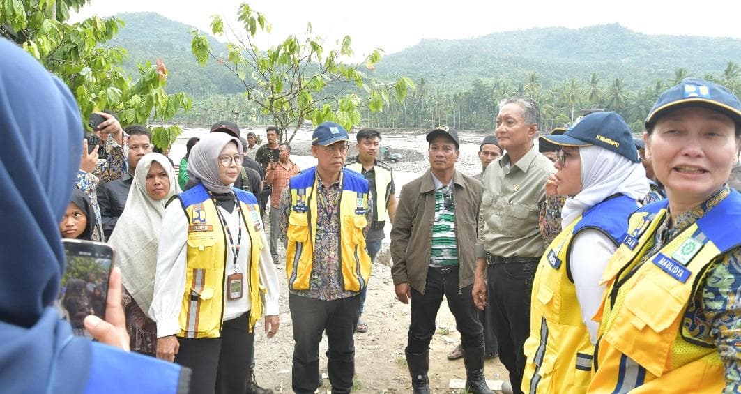 Menteri PU Turun Langsung Percepat Rehabilitasi Banjir Bireuen