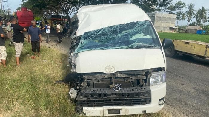 Tabrakan Beruntun di Julok Aceh Timur, 1 Penumpang Hiace Meninggal