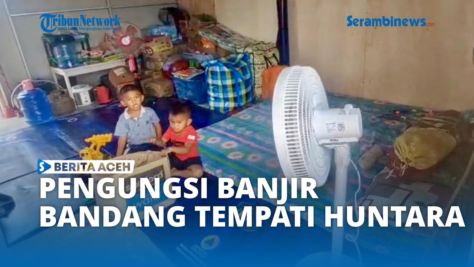 Pengungsi Banjir Lhokseumawe Pindah ke Huntara, Tidak Ada Lagi di Tenda Darurat