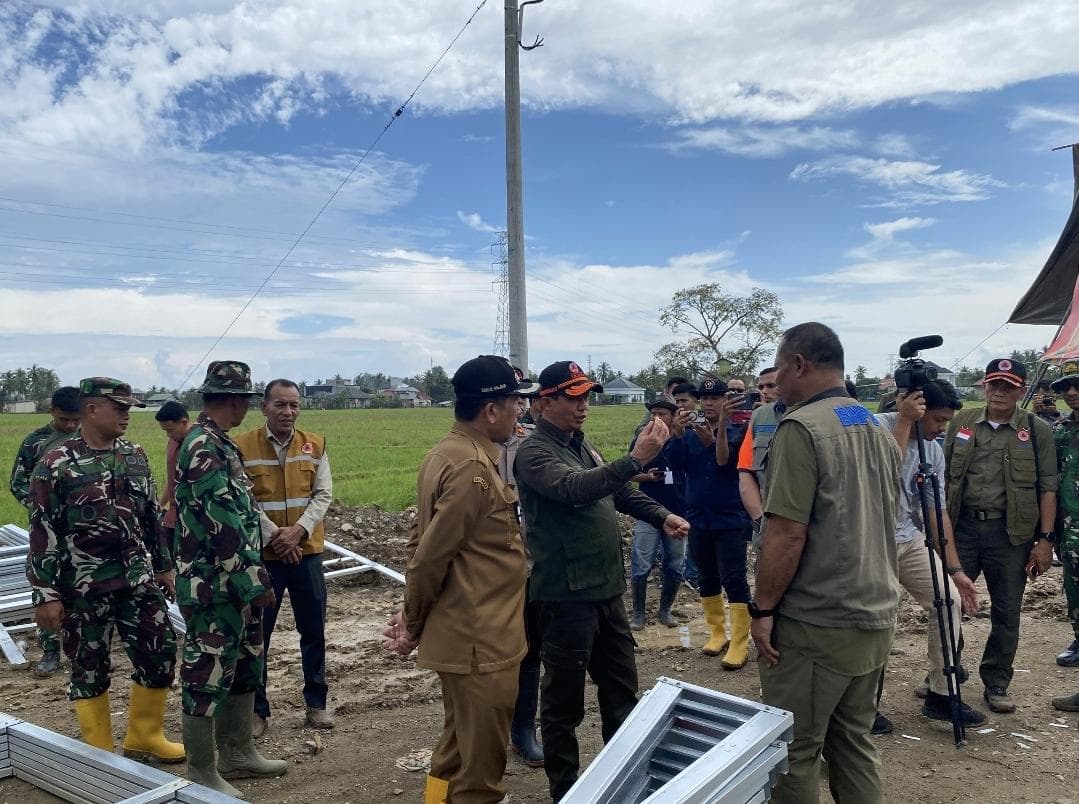 BNPB Targetkan Pengungsi Aceh Pindah ke Huntara Sebelum Ramadhan