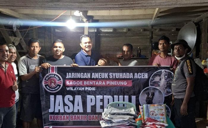 JASA Pidie Salurkan Bantuan Banjir untuk Warga Aceh Tamiang yang Terdampak