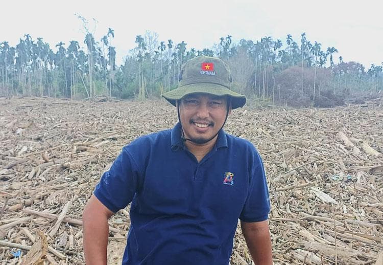 Langkahan Pascabanjir: Warga Aceh Utara Bertahan di Tenda dan Pohon Kelapa Sawit