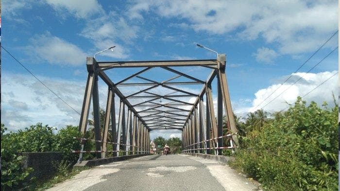 Puluhan Baut Jembatan ke Gosong Telaga Aceh Singkil Hilang, Bahaya Ambruk