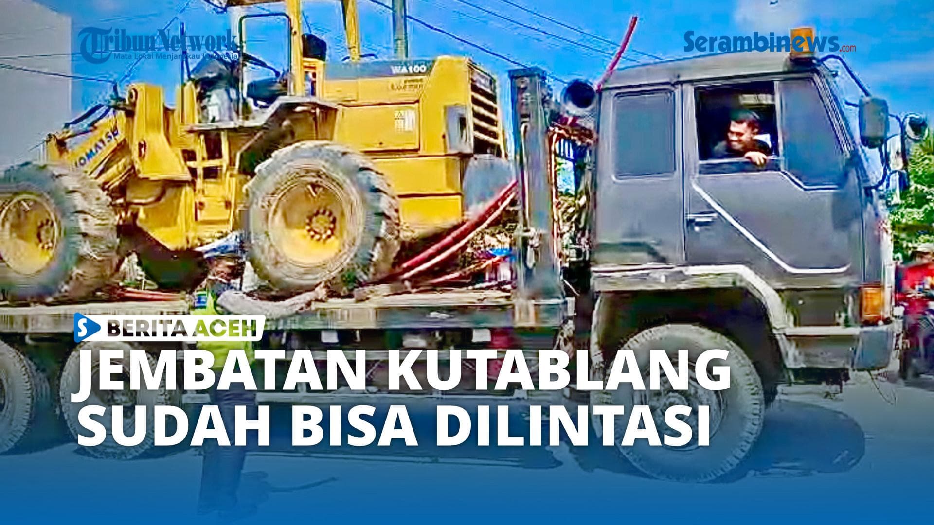 Jembatan Kutablang Bireuen Dibuka Kembali dengan Pembatasan Tonase 30 Ton