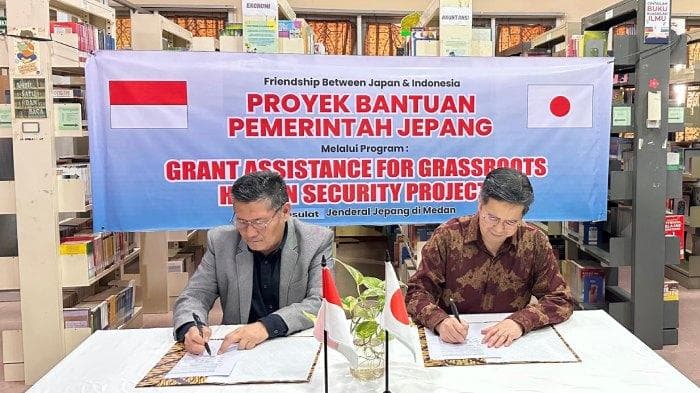 Jepang Hibahkan 8 Alat Berat Senilai Rp7,6 Miliar untuk Penanganan Bencana di Aceh