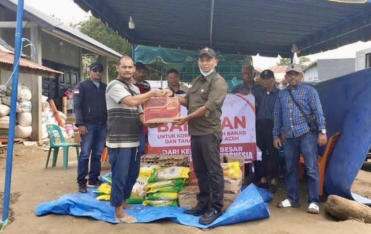 DPD KAI Aceh Salurkan Bantuan untuk Korban Banjir, Total Donasi Rp47 Juta