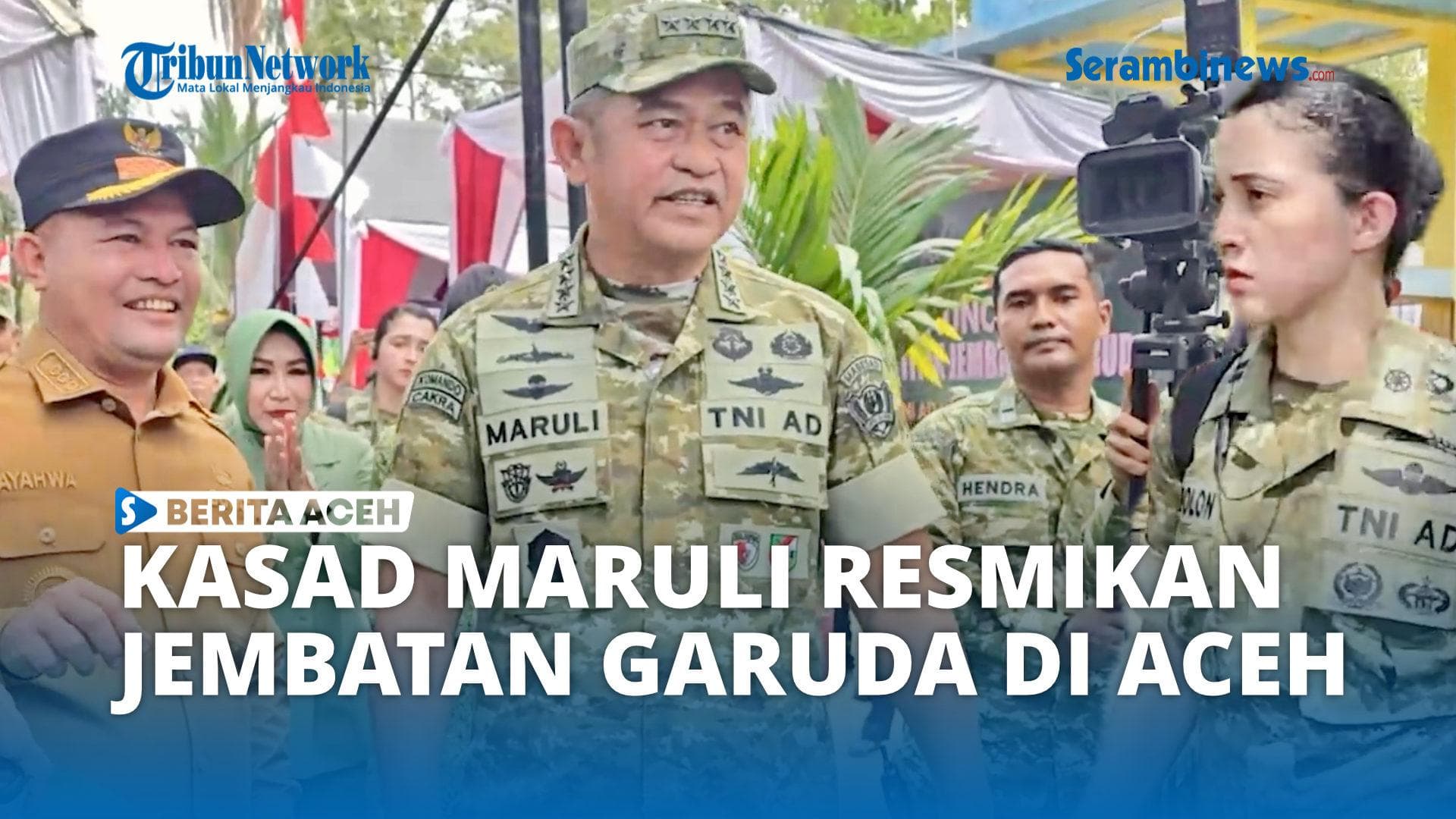 Jembatan Garuda TNI Hubungkan 11 Desa Terisolasi di Aceh Pasca Bencana