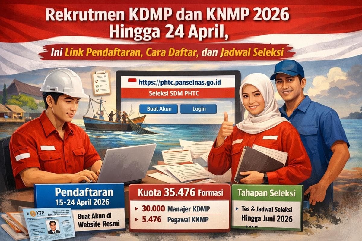 Rekrutmen Manajer Koperasi Desa dan Nelayan Aceh Dibuka Hingga 24 April