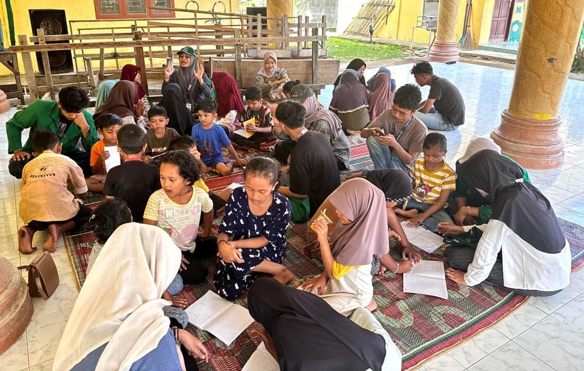 Mahasiswa Unimal Bawa Pendidikan Gratis Ilmiah untuk SD di Aceh Utara
