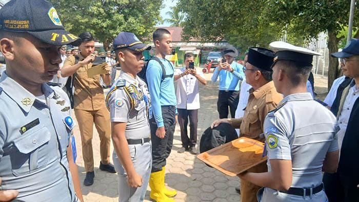 283 Taruna KKP Bantu Pemulihan Pasca Banjir di Bireuen, Aceh