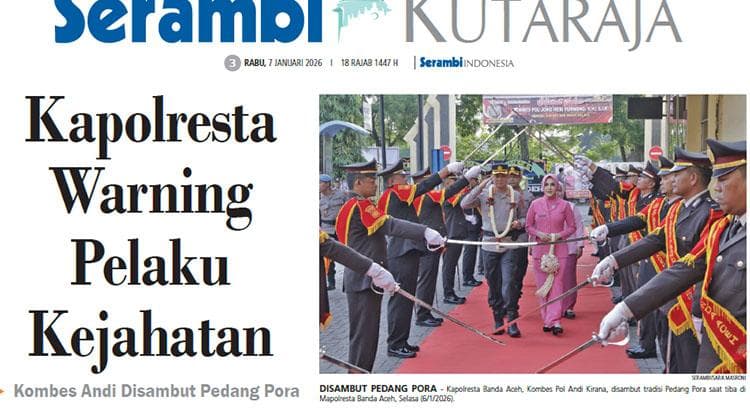 Kapolresta Banda Aceh Tegas Lawan Kejahatan, Minta Dukungan Masyarakat