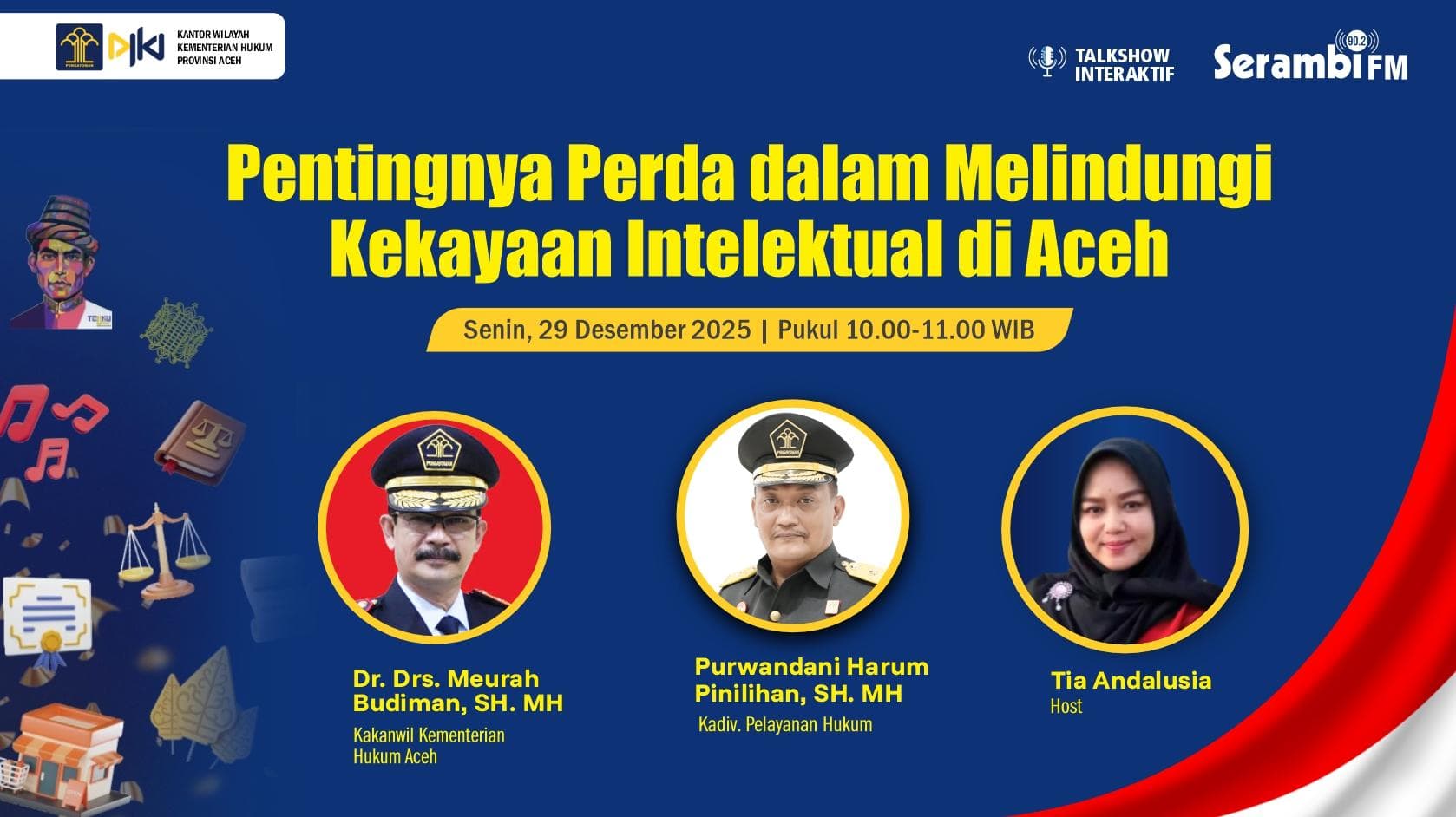 Pentingnya Qanun Lindungi Kekayaan Intelektual Aceh