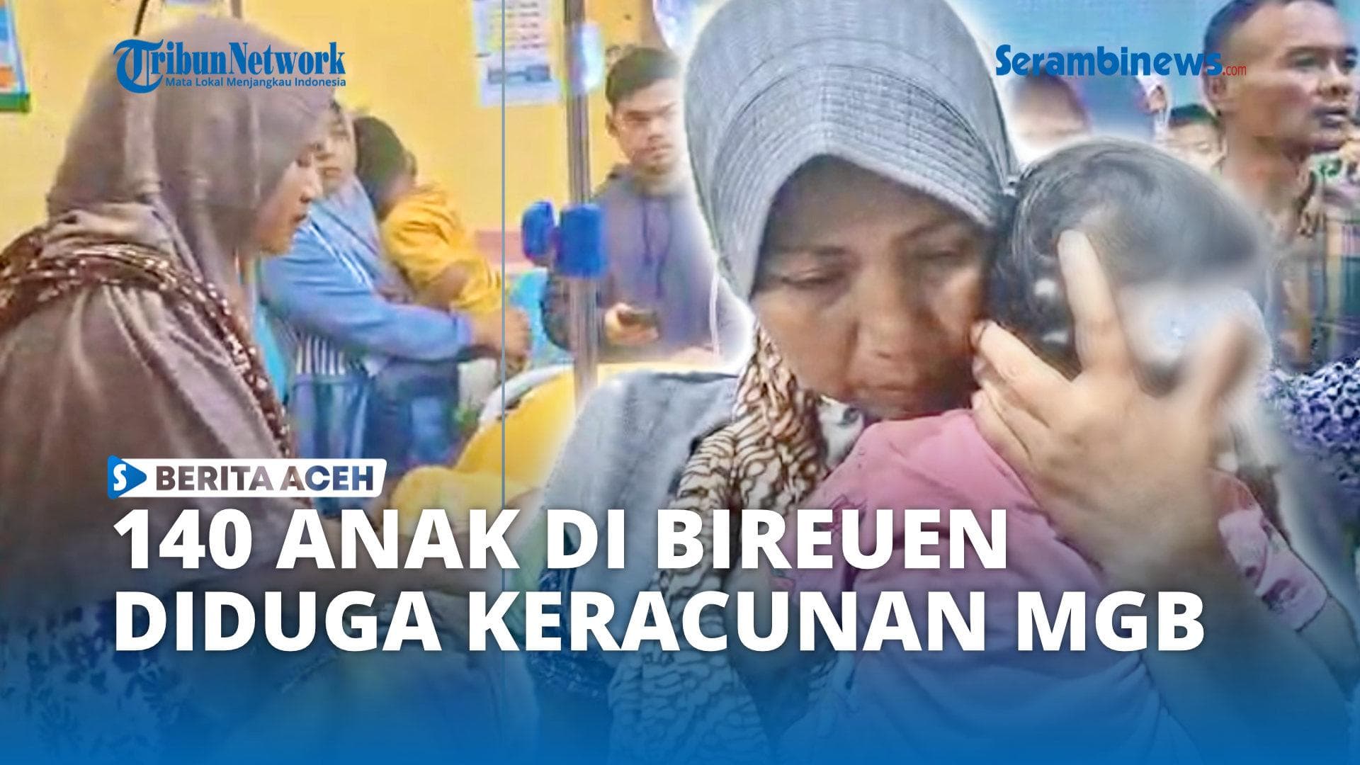 140 Anak Bireuen Keracunan MBG, Ratusan Dilarikan ke Puskesmas