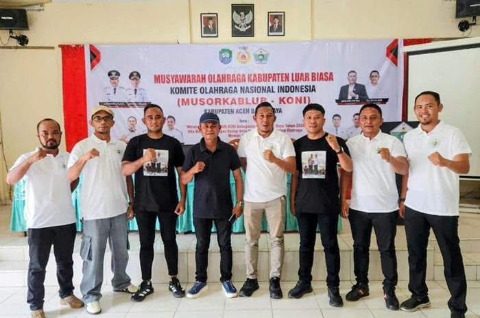 Zulkarnaini Pimpin KONI Abdya Tanpa Intensif, Hibahkan Rp 100 Juta