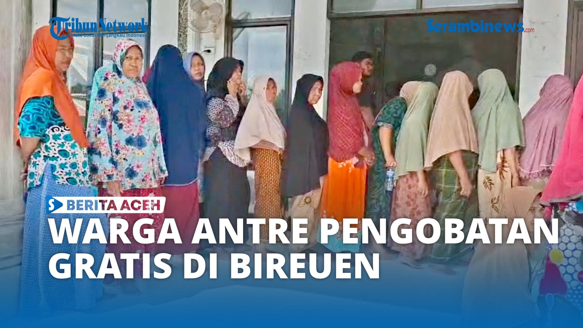 VIDEO - Ratusan Pengungsi Korban Banjir di Bireuen Dapatkan Pelayanan Kesehatan Gratis